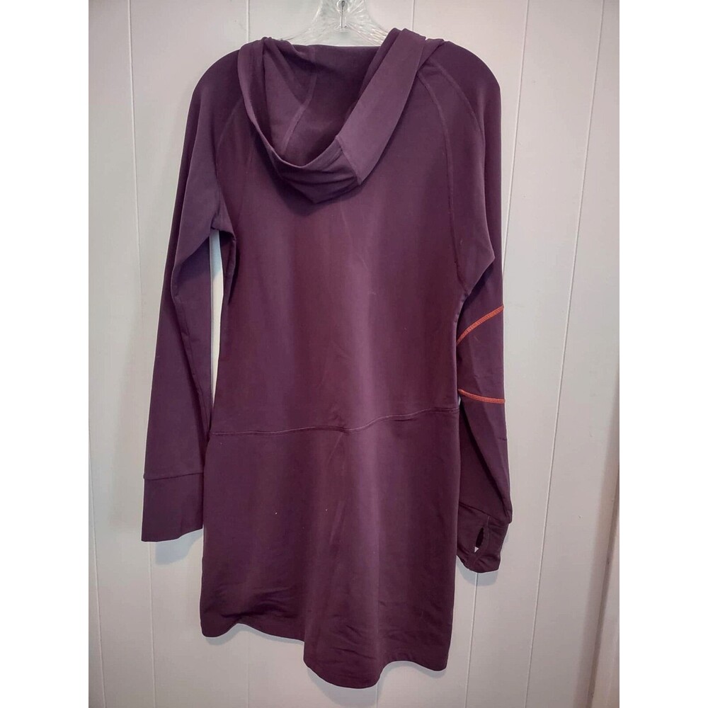 Title Nine | Plum Purple Stretchy Athletic Hoodie Dress Size Medium - Picture 5 of 7